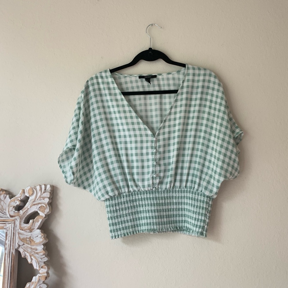 Forever 21 cropped blouse